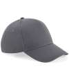 BB18 B18 Beechfield Ultimate 6 Panel Cap Graphite Grey colour image
